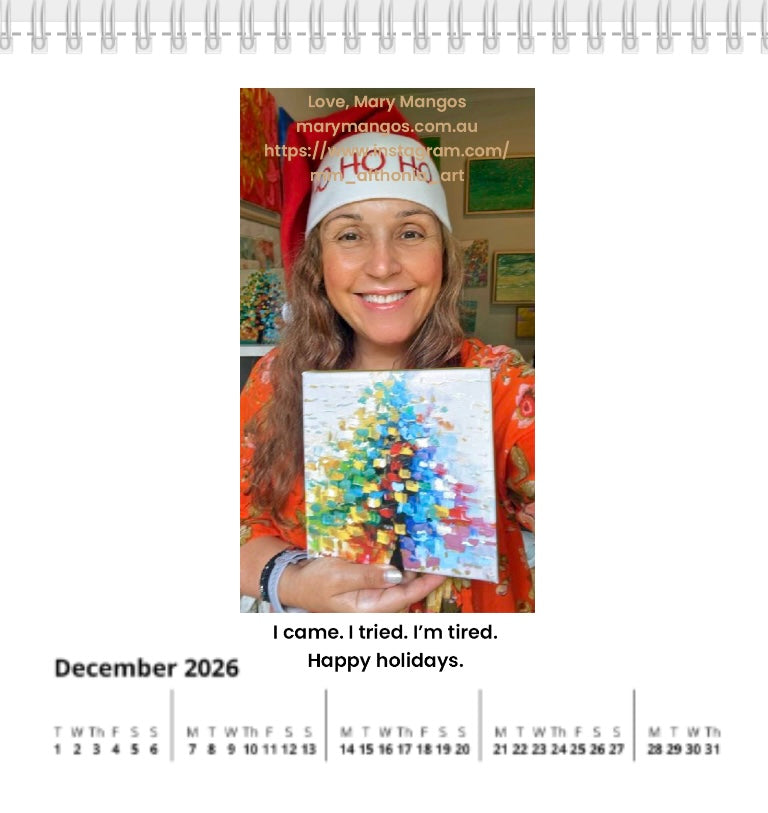 Unbothered: A Year of "Classy' Boundaries 2026 Desk Calendar