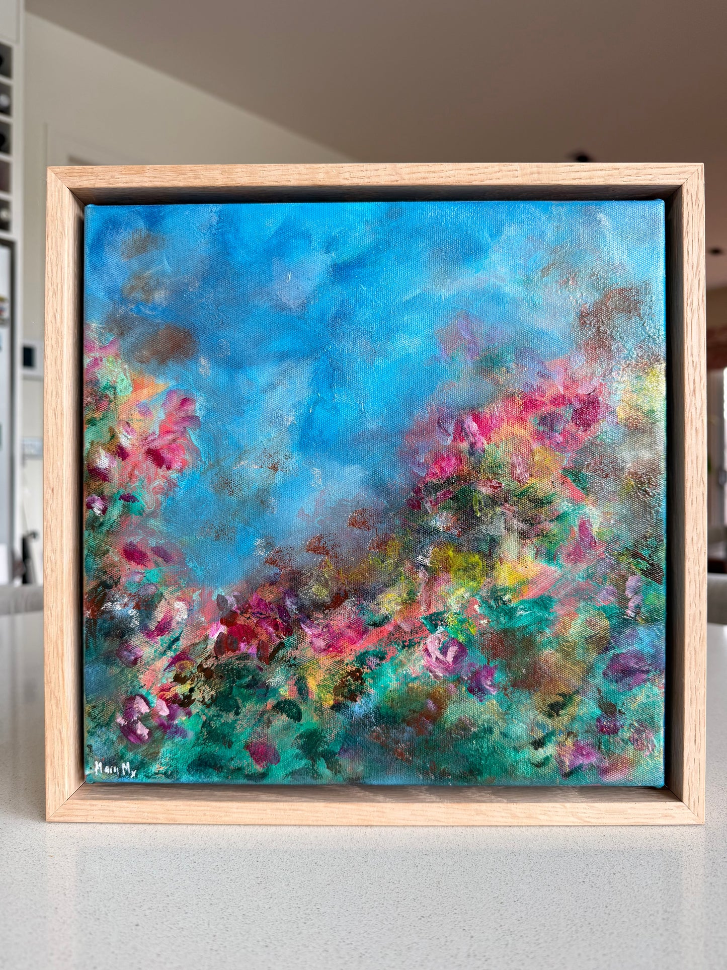 Blue Between the Blossoms