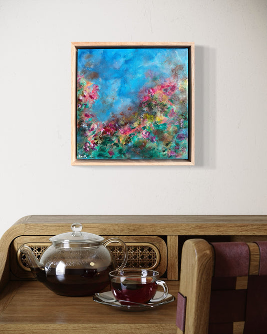 Blue Between the Blossoms