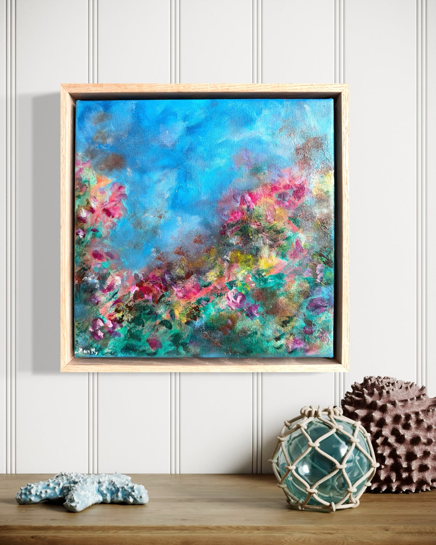 Blue Between the Blossoms