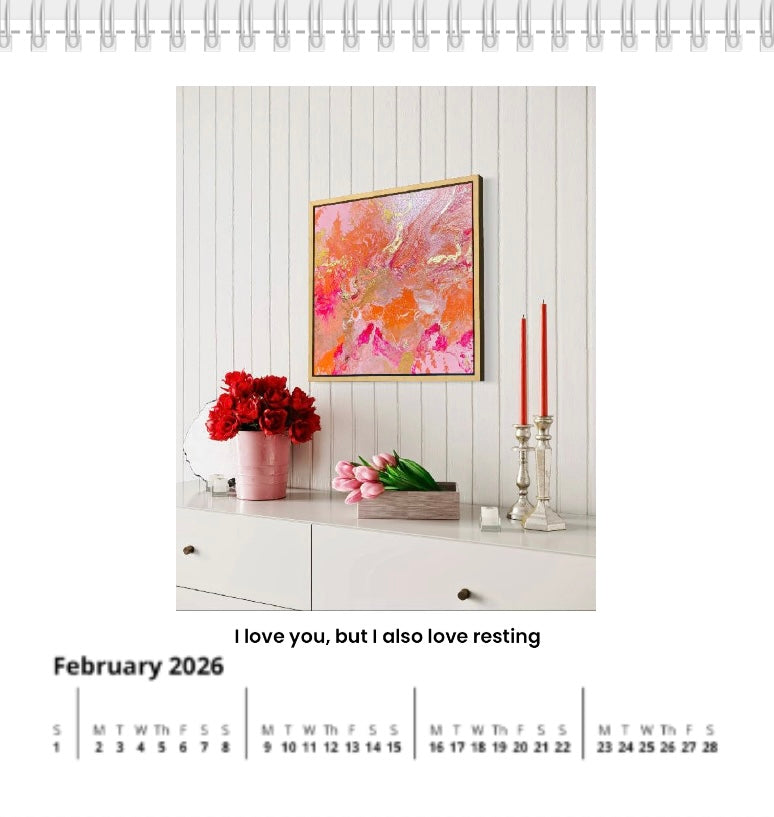 Unbothered: A Year of "Classy' Boundaries 2026 Desk Calendar